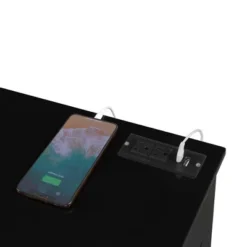 42" Oxford Desk With Charging Station - Breighton Home -Living Room Furniture Store GUEST 033b6713 52e9 4a98 aaae 43b02aeda343