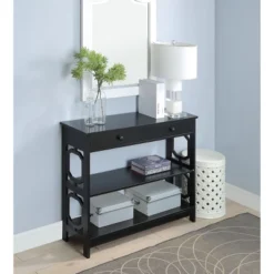 Omega 1 Drawer Console Table - Breighton Home -Living Room Furniture Store GUEST 09e42323 d13a 45b2 ab01 e6adcb8e7fef