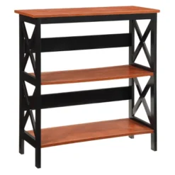 32.5" Oxford 3 Tier Bookcase - Breighton Home -Living Room Furniture Store GUEST 0ed61bef e418 4091 aa33 8186529a7e1e
