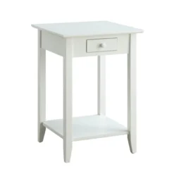 American Heritage End Table With Drawer Shelf - Breighton Home -Living Room Furniture Store GUEST 1874c0fd f37b 4a76 b8a0 d9917bd6dc24