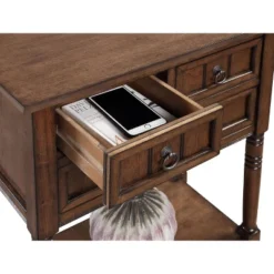 Kendra Hall Table Dark Oak - Breighton Home -Living Room Furniture Store GUEST 25572730 b335 4045 91fb a82bcad6f5f9