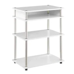 Designs2Go No Tools Printer Stand With Shelves - Breighton Home -Living Room Furniture Store GUEST 25ab4dff 4129 4e3b a863 0d7ad1e9c2b2