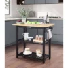 Designs2Go 3 Tier Butcher Block Kitchen Prep Island With Drawer - Breighton Home 1 Designs2Go 3 Tier Butcher Block Kitchen Prep Island With Drawer - Breighton Home -Living Room Furniture Store GUEST 2839979a fe73 4a93 9657 8155b1d3ba58
