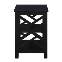 Titan End Table With Shelves - Breighton Home 12 Titan End Table With Shelves - Breighton Home -Living Room Furniture Store GUEST 2a35c202 74a8 4bc8 a5ab 5242cf04405b