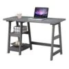 Designs2Go Trestle Desk With Shelves - Breighton Home -Living Room Furniture Store GUEST 3db7d0de 6089 463c a0e9 b72c938c3cc8