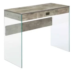 36" SoHo 1 Drawer Glass Desk - Breighton Home 19 36" SoHo 1 Drawer Glass Desk - Breighton Home -Living Room Furniture Store GUEST 564b0aca abad 4c78 9d4b 7abdd95aed9d