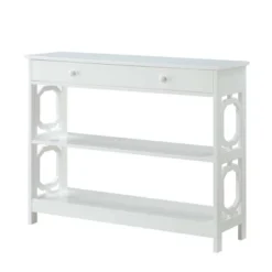 Omega 1 Drawer Console Table - Breighton Home -Living Room Furniture Store GUEST 5931bfc8 2409 4079 8190 51e158a21070