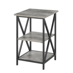 Tucson End Table With Shelves - Breighton Home 25 Tucson End Table With Shelves - Breighton Home -Living Room Furniture Store GUEST 63233ed5 bcc2 4217 a287 f5195886d192