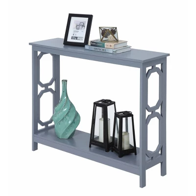 Omega Console Table With Shelf - Breighton Home 4 Omega Console Table With Shelf - Breighton Home - Image 2
