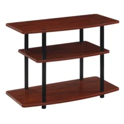Designs2Go 3 Tier TV Stand For TVs Up To 32" - Breighton Home -Living Room Furniture Store GUEST 81d9e1d3 3c7f 4b44 b11a fff89682fb59