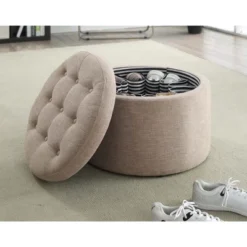 Designs4Comfort Round Shoe Ottoman - Breighton Home 15 Designs4Comfort Round Shoe Ottoman - Breighton Home -Living Room Furniture Store GUEST 8635f7d0 1fe6 4eb8 9d37 c76fb8af516e