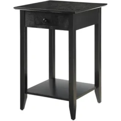 American Heritage End Table With Drawer Shelf - Breighton Home -Living Room Furniture Store GUEST 8702a9d2 2b26 4510 ad74 9bf5ed22a5f0