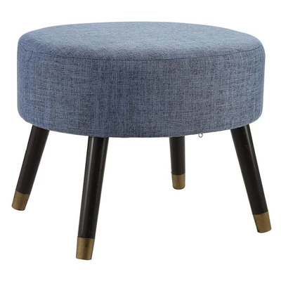 Designs4Comfort Mid-Century Modern Round Ottoman Stool - Breighton Home 5 Designs4Comfort Mid-Century Modern Round Ottoman Stool - Breighton Home - Image 3