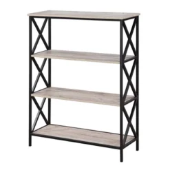 42" Tucson 4 Tier Bookcase - Breighton Home -Living Room Furniture Store GUEST 922eb7fe 5830 40bf ac3e 875667c74d51