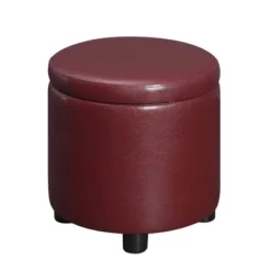 Designs4Comfort Round Accent Storage Ottoman - Breighton Home 27 Designs4Comfort Round Accent Storage Ottoman - Breighton Home -Living Room Furniture Store GUEST 9fc77b29 7b26 4f5f aff2 87b25eb249e0