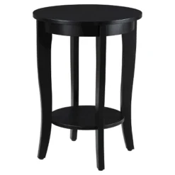 American Heritage Round End Table - Convenience Concepts -Living Room Furniture Store GUEST a201562b 4358 4b13 a42b 2f12726d4719