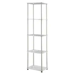 63.25" No Tools 5 Tier Tower - Breighton Home -Living Room Furniture Store GUEST a5f61048 3077 417a b8cf 24cc4b437cb1