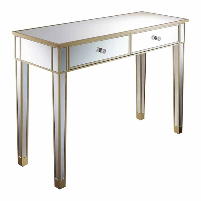 Gold Coast Mirrored Desk - Breighton Home 13 Gold Coast Mirrored Desk - Breighton Home - Image 11