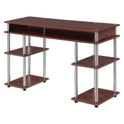 Designs2Go No Tools Student Desk With Shelves - Breighton Home -Living Room Furniture Store GUEST b9882358 55cc 4063 b7d1 68e5dbb001a2