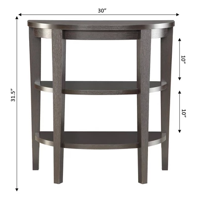 Newport 3 Shelf Console - Breighton Home 5 Newport 3 Shelf Console - Breighton Home - Image 3