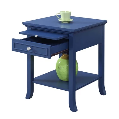 American Heritage Logan End Table With Drawer And Slide - Johar Furniture 4 American Heritage Logan End Table With Drawer And Slide - Johar Furniture - Image 2