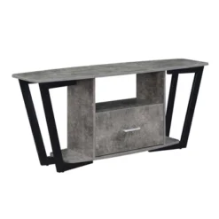 Graystone 1 Drawer TV Stand For TVs Up To 60" With Shelves - Breighton Home 17 Graystone 1 Drawer TV Stand For TVs Up To 60" With Shelves - Breighton Home -Living Room Furniture Store GUEST d1567372 52f2 4e55 a7aa 977574724f97