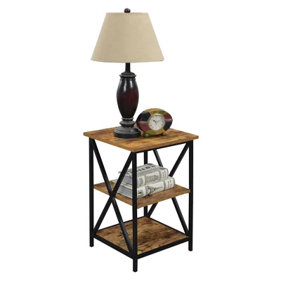 Tucson End Table With Shelves - Breighton Home 4 Tucson End Table With Shelves - Breighton Home - Image 2