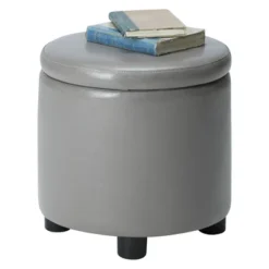 Designs4Comfort Round Accent Storage Ottoman - Breighton Home 22 Designs4Comfort Round Accent Storage Ottoman - Breighton Home -Living Room Furniture Store GUEST d3b71922 0c12 4390 8e00 88b9bfd0816e