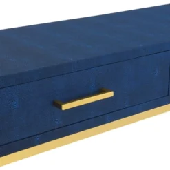 Ashley Console Table Blue/Gold - Breighton Home -Living Room Furniture Store GUEST d9366914 9c34 4515 8db2 0be24f13a8a6