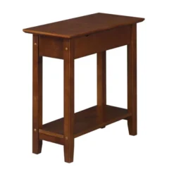 American Heritage Flip Top End Table With Charging Station And Shelf - Breighton Home -Living Room Furniture Store GUEST dd24a48d baa0 4ec0 b3a7 6be24a72c475