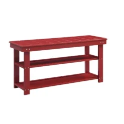 Oxford Utility Mudroom Bench With Shelves - Breighton Home -Living Room Furniture Store GUEST eebb8e28 4a5f 42ec 93c5 b0c4cbd6aea4