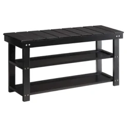 Oxford Utility Mudroom Bench With Shelves - Breighton Home -Living Room Furniture Store GUEST f2f4b68b 4f89 4f93 8b41 fe2898df42a1