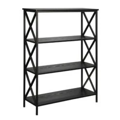 42" Tucson 4 Tier Bookcase - Breighton Home -Living Room Furniture Store GUEST f48bc651 250c 4919 a6d0 d310a897aca6