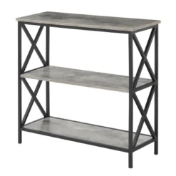 29.25" Tucson 3 Tier Bookcase - Breighton Home -Living Room Furniture Store GUEST f9c879b8 8845 4f1e bce4 f8b1df841bcb