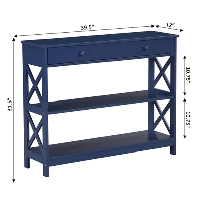 Oxford 1 Drawer Console Table - Breighton Home 9 Oxford 1 Drawer Console Table - Breighton Home - Image 7